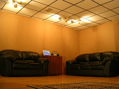 Recording studio live room Tampa recording studio